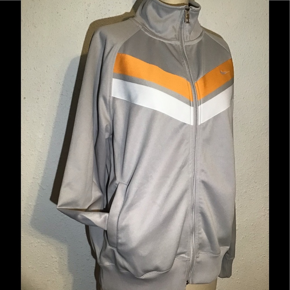 Nike high neck zip up jacket
